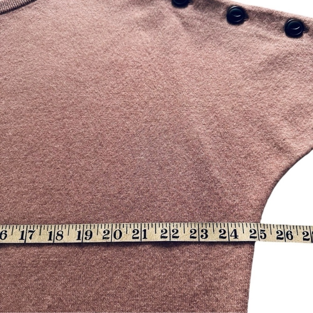 HATCH THE LOU DRESS ROSEWOOD CASHMERE BLEND SWEATER DRESS SIZE P - Picture 11 of 14